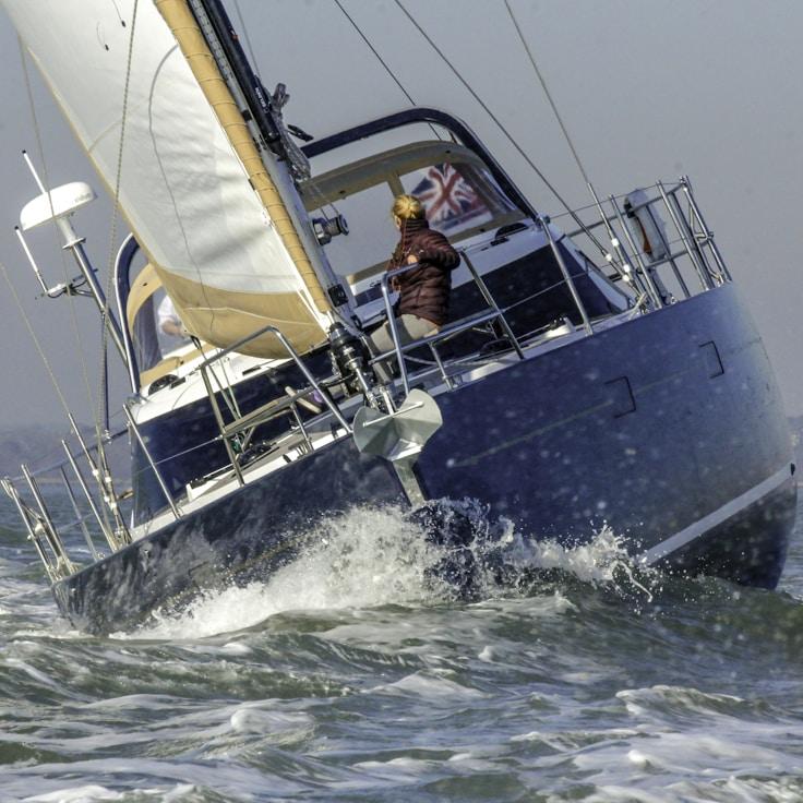 Yachting lifestyle scene